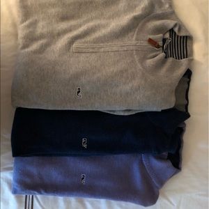 3 vineyard vines 1/4 Zips